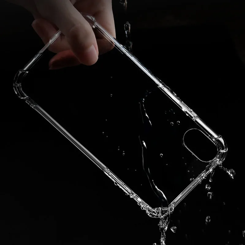 BRCSBOW прозрачный силиконовый телефон чехол для iPhone 6 8 7 Plus X XR XS Max мягкий S в виде