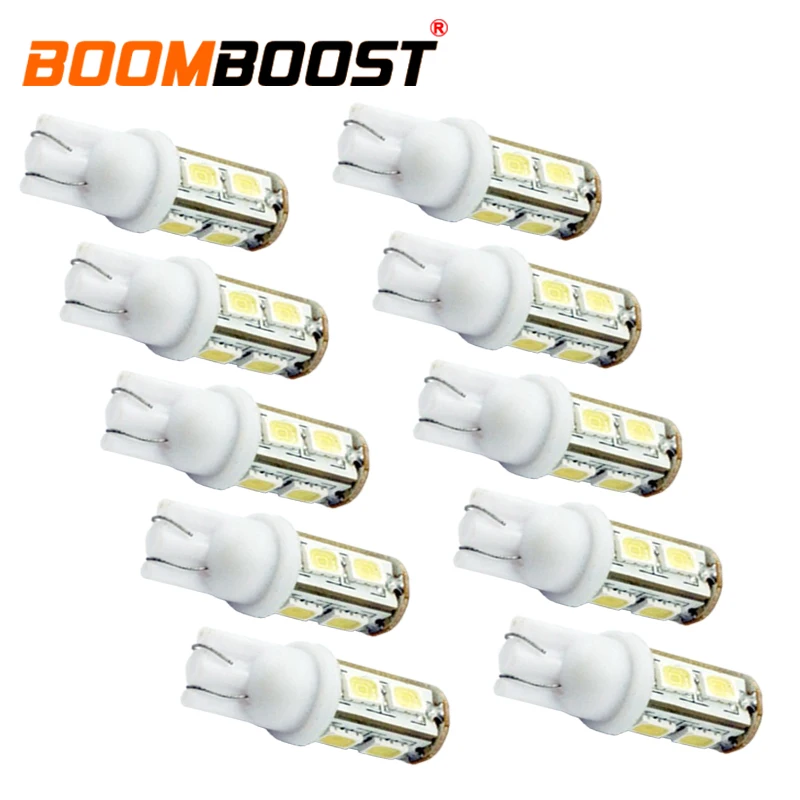 10 шт. хорошее качество DC12V Белый светодиодный 9SMD 5630 5730 Автомобильный клиновидный