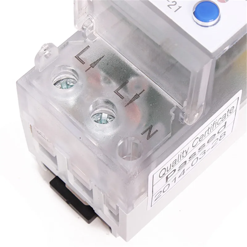 Однофазный счетчик энергии 5(65)A 230V 50HZ Din рейка кВт/ч Ватт с ЖК дисплеем и