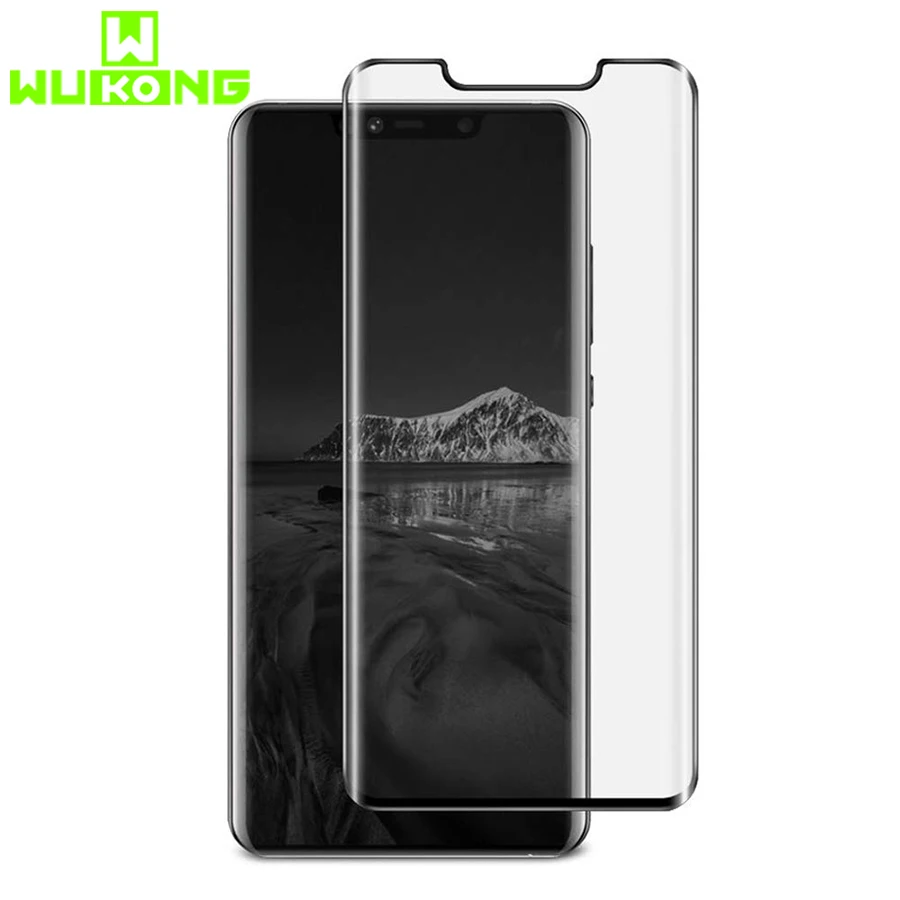 WuKong 3D изогнутое полное клеевое стекло для Huawei Mate 20 Pro Полное покрытие экрана