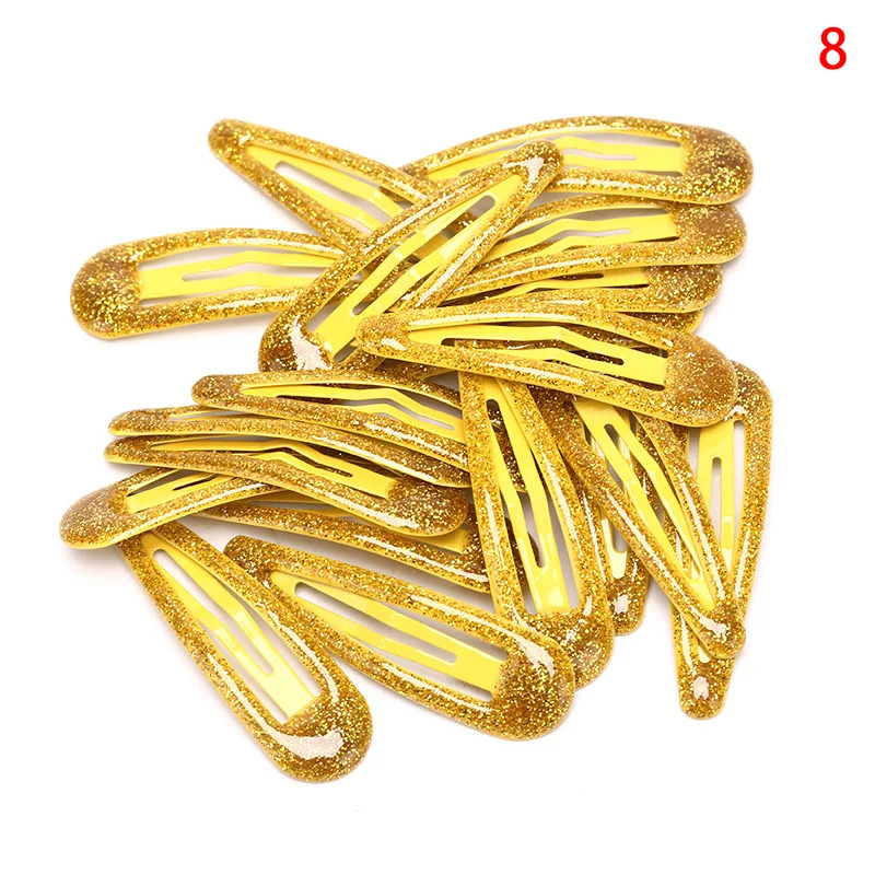 20 шт./лот аксессуары для волос заколки карамельного цвета однотонные в стиле