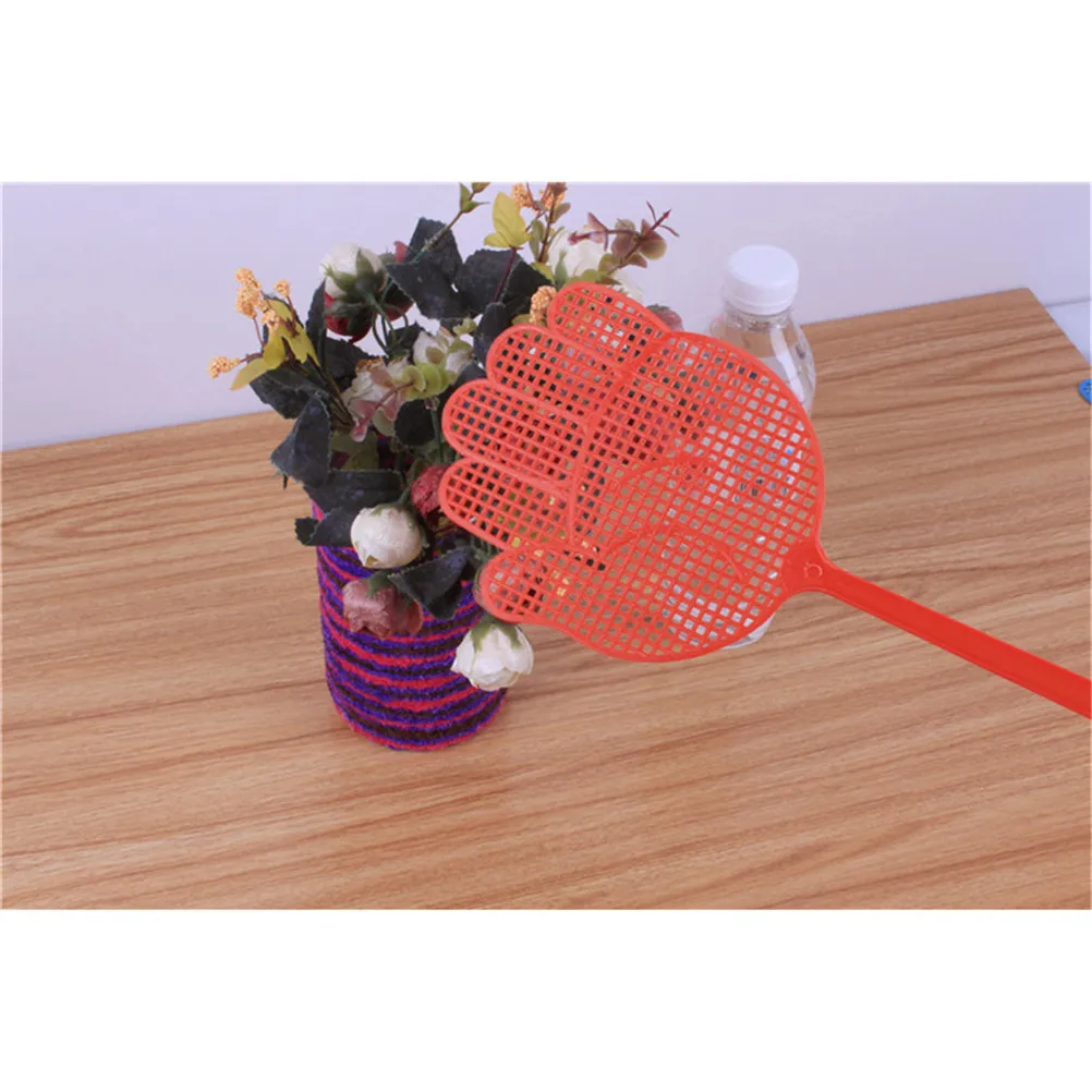 1PCS Plastic Pest Control Mosquito Bug Hand Pattern Fly Swatter Flyswatter Killer Tools Reject Insect Swatters | Дом и сад