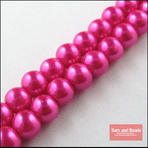 Бесплатная доставка 100 шт круглый шар россыпью Стеклянный Жемчуг отверстие