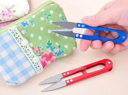 Маленькая швейная ткань ножницы резьба бисероплетение мини цветная пряжа MZ-6018 |