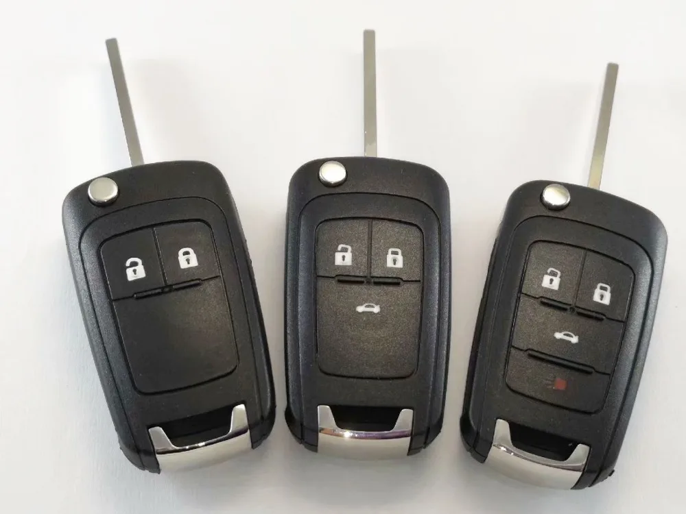 QCONTROL Автосигнализация дистанционный ключ подходит для Chevrolet Malibu Cruze Aveo Spark Sail 2/3/4 кнопки 433 МГц Дверной замок