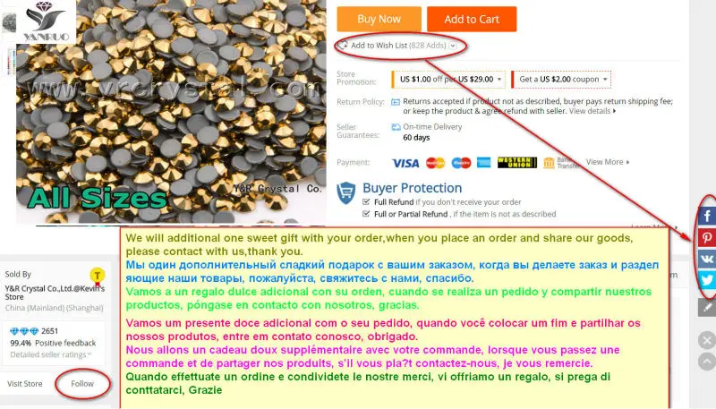 2058HF SS6 SS8 SS10 SS16 SS20 SS30 Аурум Strass Hot Fix Кристалл Вставить Золотой Цвет Исправлениях Стразы Камни для одежды