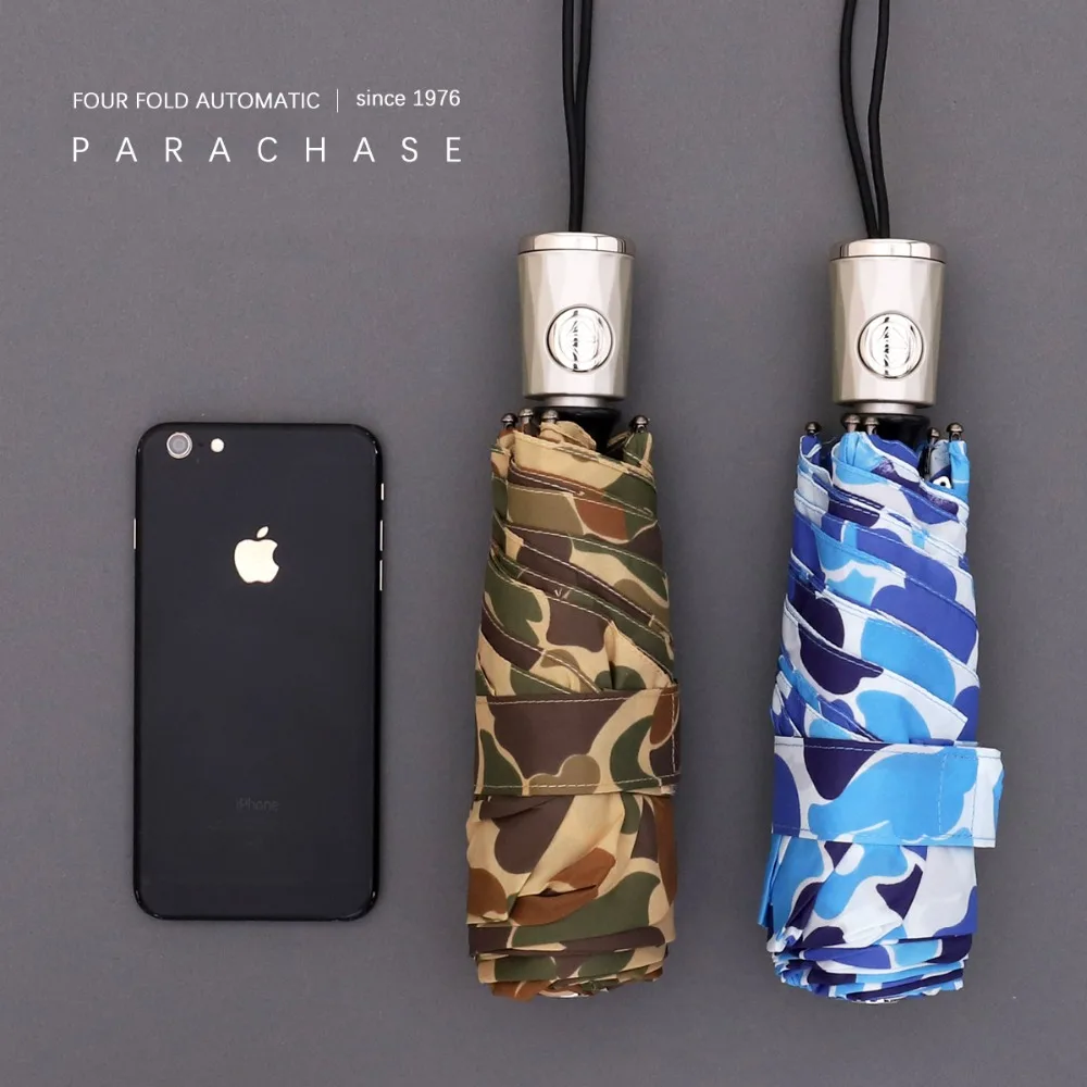 Автоматический зонт Parachase для дождливой погоды Женский военный камуфляж 4