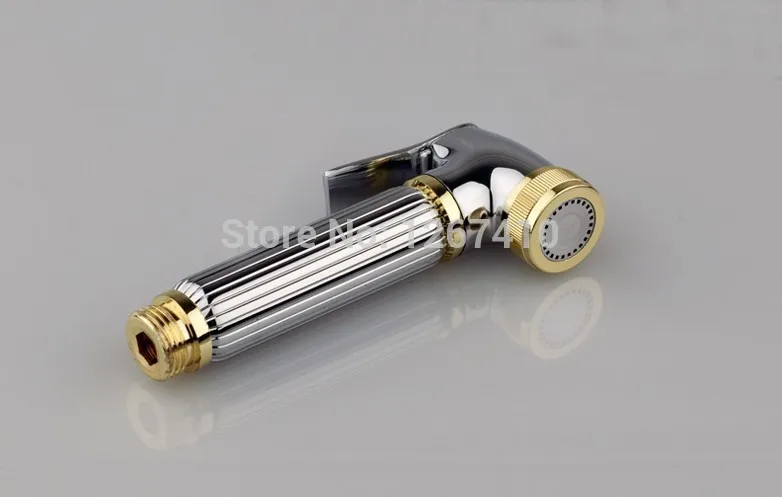 Роскошная медная Хромированная душевая головка Мини Туалет ручной биде спрей и