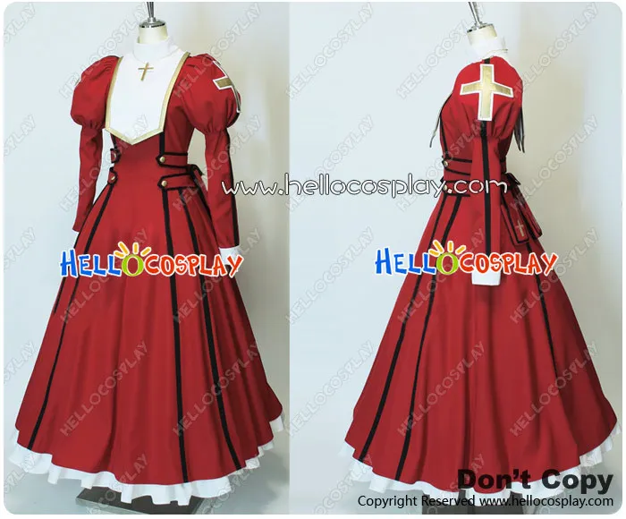 Войны сакуры 3 Косплэй Erica Fontaine платье H008|cosplay dress|dress cosplaysakura cosplay |