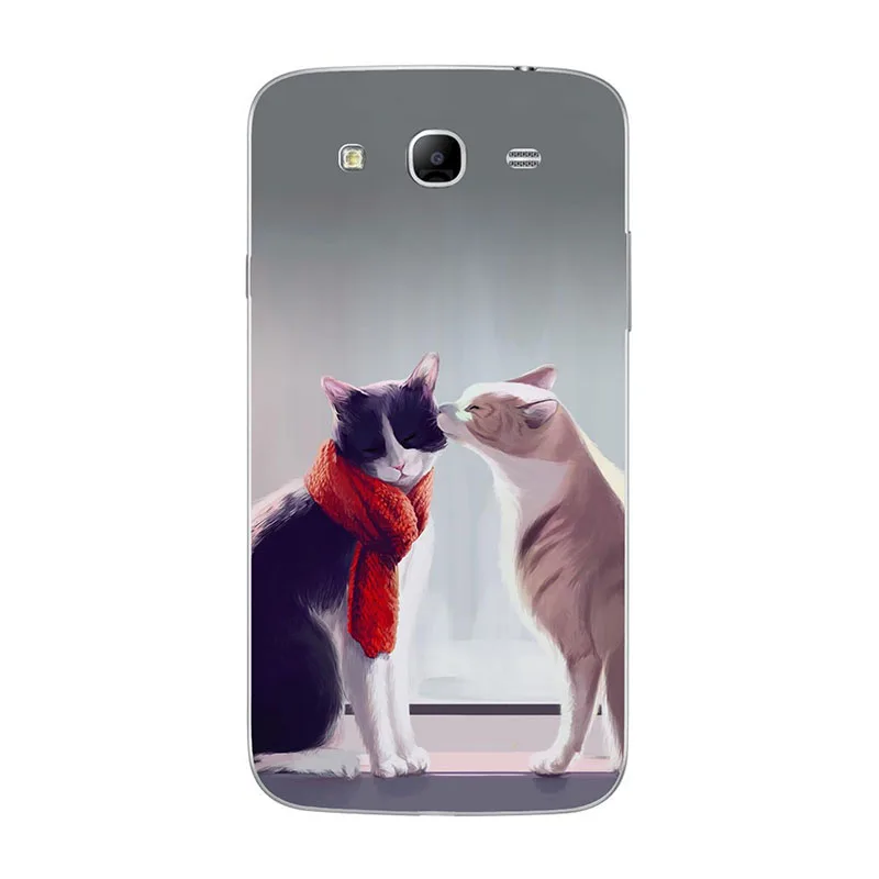 Чехол для телефона samsung Galaxy Mega 5,8 i9152 чехол s Мягкий Чехол С Рисунком Тигра Эйфелевой башни для samsung I9150 GT I9152 9150 Fundas - Цвет: M117