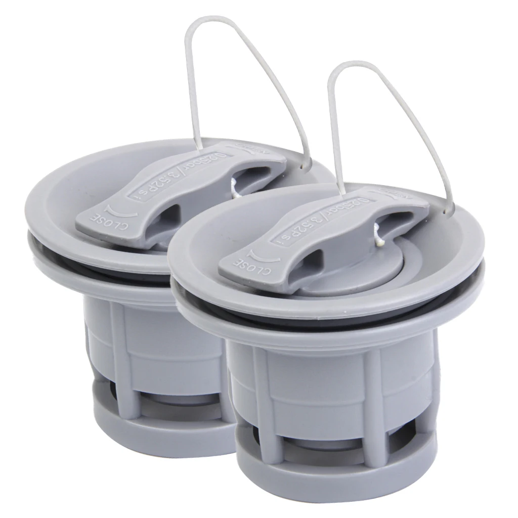 Комплект из 2 предметов с двойным уплотнением 8 паз воздушный клапан POM аксессуары