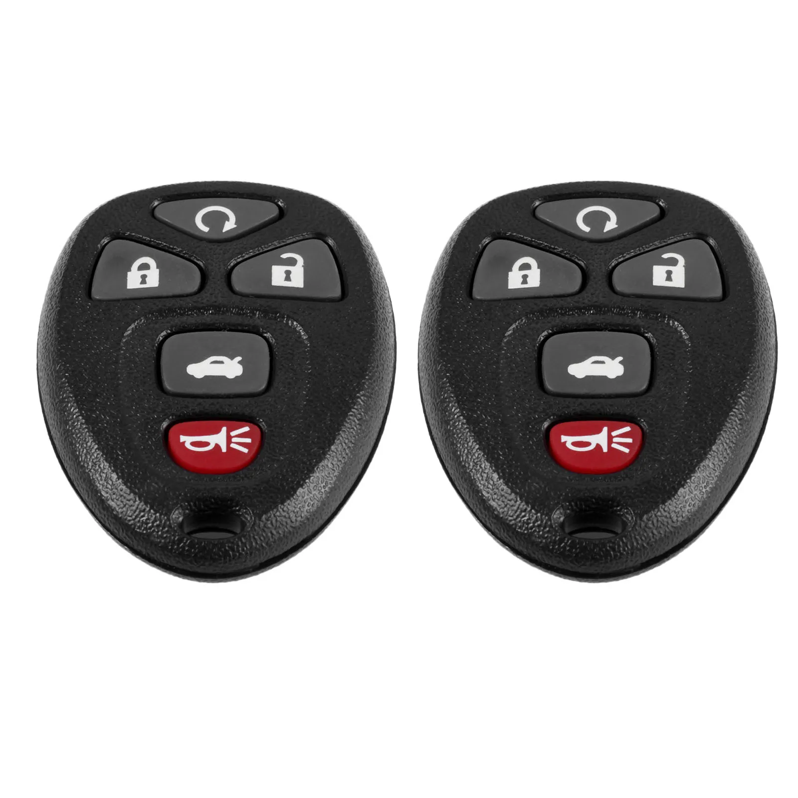 Yetaha 2 шт. Автомобильный Дистанционный ключ для Pontiac G5 G6 Grand Prix Buick Saturn Chevrolet 5 кнопок