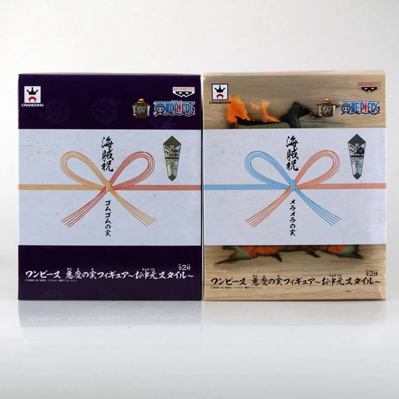 Фигурка дьявол фрукт туз пламя фрукты и Луффи жвачка ПВХ Фигурки игрушки