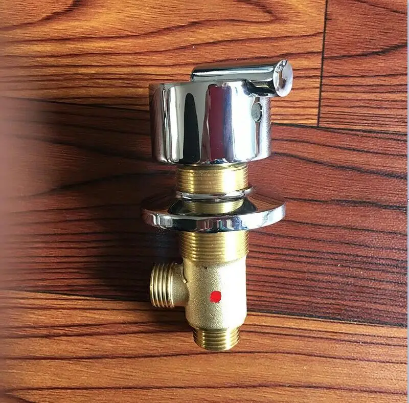 hot water valve MTTUZK горячая холодная вода Твердый латунный переключатель клапан для кран для ванны/душа смеситель, набор для ванной смесители, ванна регулирующий клапан крана - Цвет: hot water valve