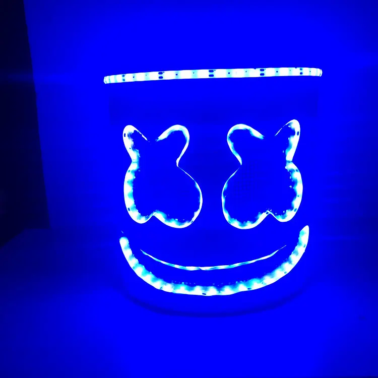 Маска Dj Marshmello для косплея реквизит Хэллоуина | Дом и сад