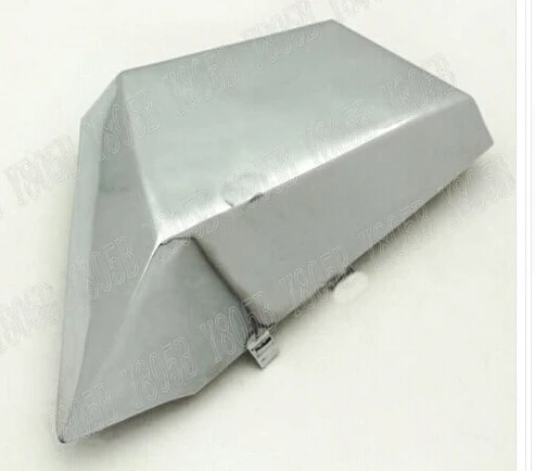 Мотоциклетная хромированная металлическая боковая крышка аккумулятора для Honda