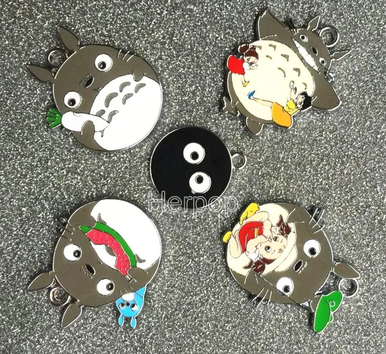 50 шт. мультфильм японское аниме Мой сосед Тоторо Смешанное ожерелье с