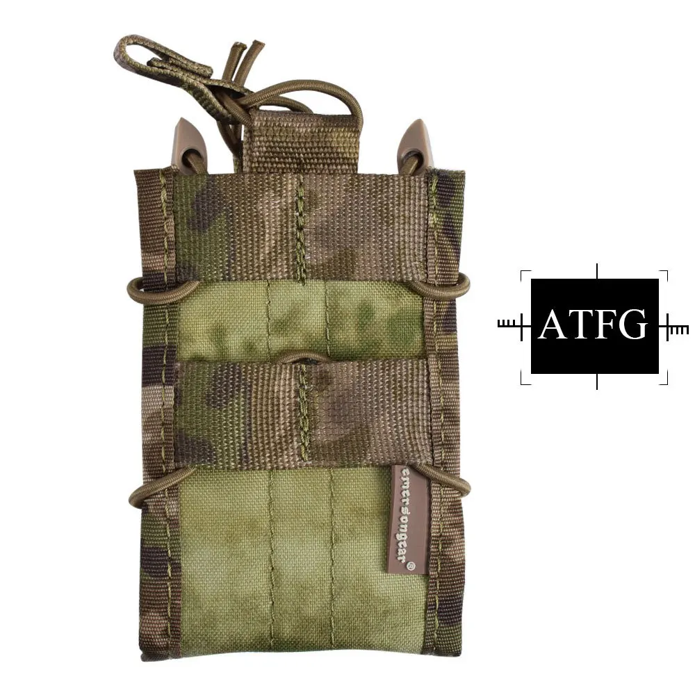 Emersongear Тактический одиночный винтовка подсумок Военная армии Охота утилита Молл подсумок для M4 M14 AK G3 em6345