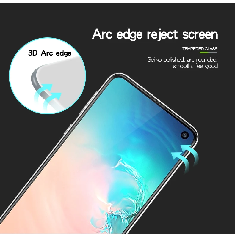GerTong 9H ультратонкое закаленное стекло для Samsung Galaxy S10 e S 10e S10e защита экрана полное