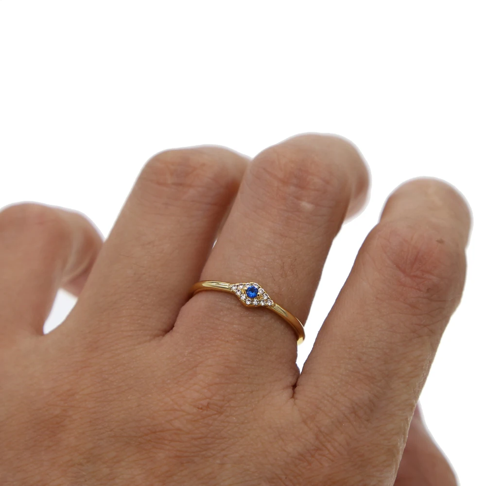 Женское кольцо с кристаллом фианита золотого цвета для свадьбы 2018|Кольца| |