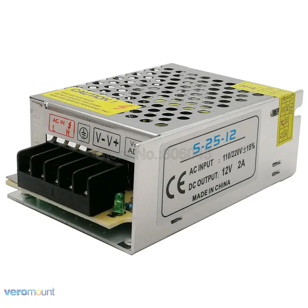 DC12V Светодиодные ленты драйвер адаптера питания 1A 2A 3A 5A 10A 15A 20A 30A 33A переключатель Питание AC110V-220V для работающего на постоянном токе 12 В в Мощность трансформатор
