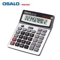 new 1200v solar calculator abs plastic 12 bit display large screen electronic calculators