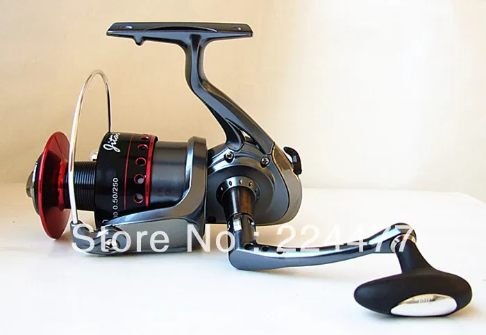 

9+1BB 4.2:1 Red/gray 8000F Spinning Fishing Reel Bait Casting Reel
