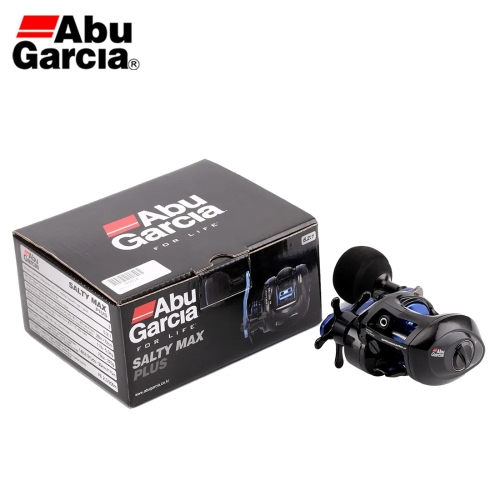 Оригинальная Рыболовная катушка Abu Garcia SALTY MAX PLUS для приманки 6 2: 1 225 г 5 кг 2 +