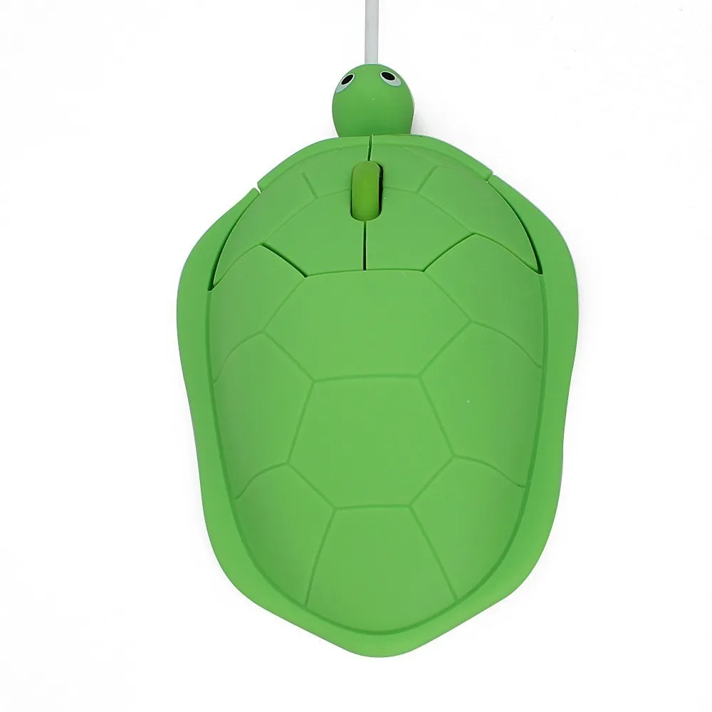 

FOR Cute Animal Turtle Shape USB Wired Mouse 1000DPI 3 Buttons Kids Children Optical Mice For Notebook Laptop Computer