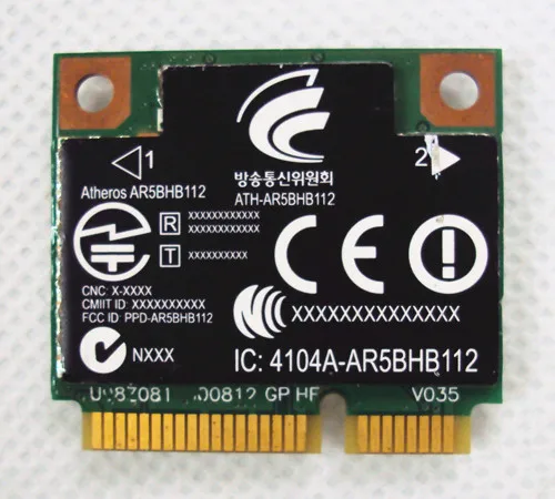 Адаптер Wi-Fi Atheros HB112AGN AR9380 802.11a/b/g/n 3x3 для HP часть #630435-001 | Компьютеры и офис