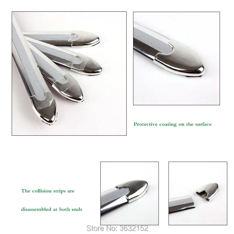 Автомобильный Передний Задний бампер для защиты от столкновений автомобильный