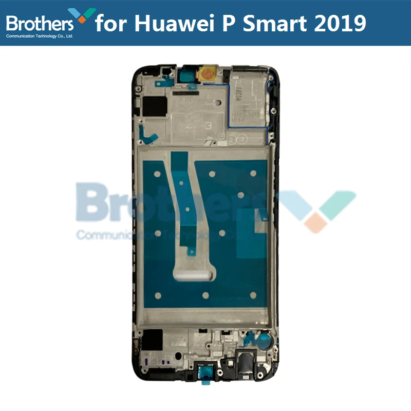 Передняя рамка для Huawei P Smart 2019 ЖК передняя корпус экрана с кнопкой оригинальная