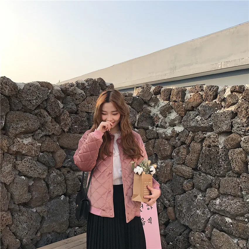 Hzirip модные женские туфли зимняя куртка 2017 хлопок-мягкий толстый теплый бархат