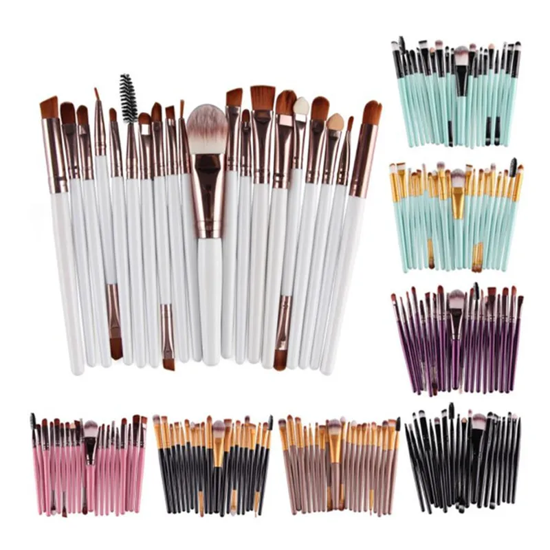 

MAANGE 20pcs 22 Style Makeup Brushes Set Professional Eye Foundation Powder Eyeliner Eyelash Lip Make Up Brush Cosmetic Tool 30#