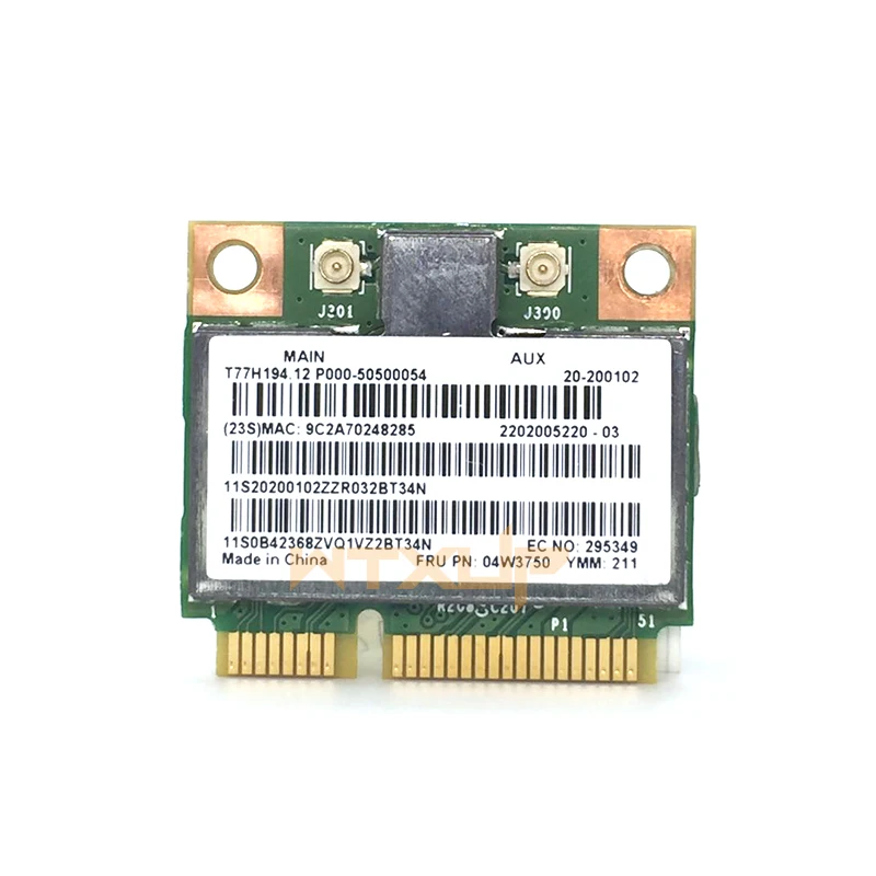 WTXUP BroadCom BCM94313HMG2L BCM4313 300 Мбит/с мини PCI-e WLAN Беспроводная wifi карта 04W3750 для lenovo B490 B590 G505 S400 S500 Z400