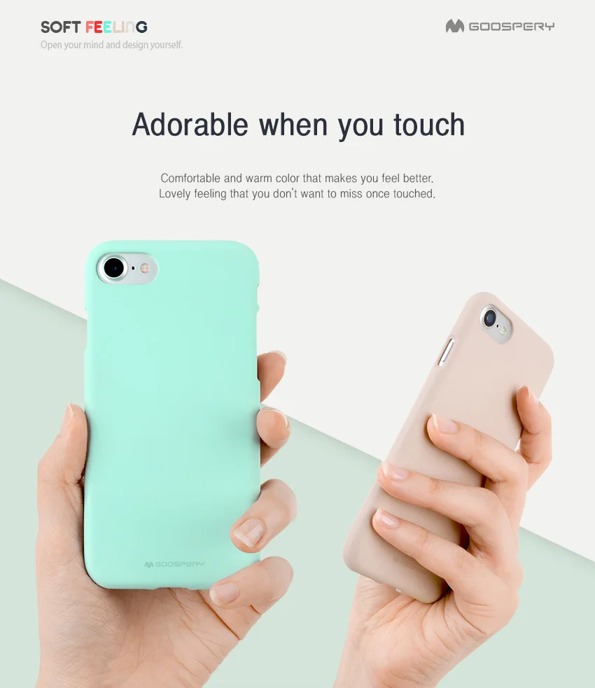 Оригинальный мягкий матовый резиновый чехол Mercury Goospery для Apple iPhone 12 mini 11 pro max 5 5S 6S 7