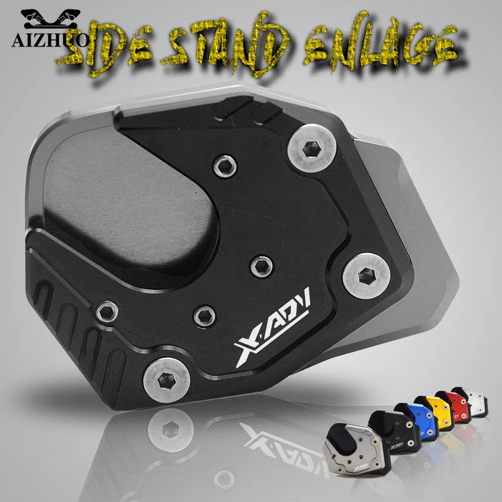 

XADV CNC For HONDA X-ADV XADV 2017 2018 CNC Aluminum Motorcycle Side Stand Enlarge Foot Kickstand Extension FOR XADV 2017 2018