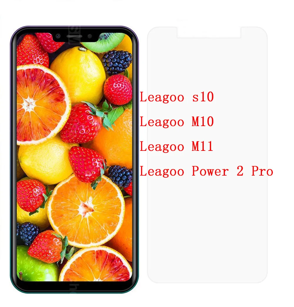 Для Leagoo M10 M11 S10 Защитная пленка для экрана из закаленного стекла телефона с