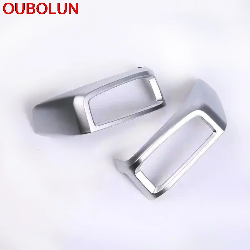 OUBOLUN для Hyundai ix35 2018 ABS краска из хромированного углеродного волокна средняя