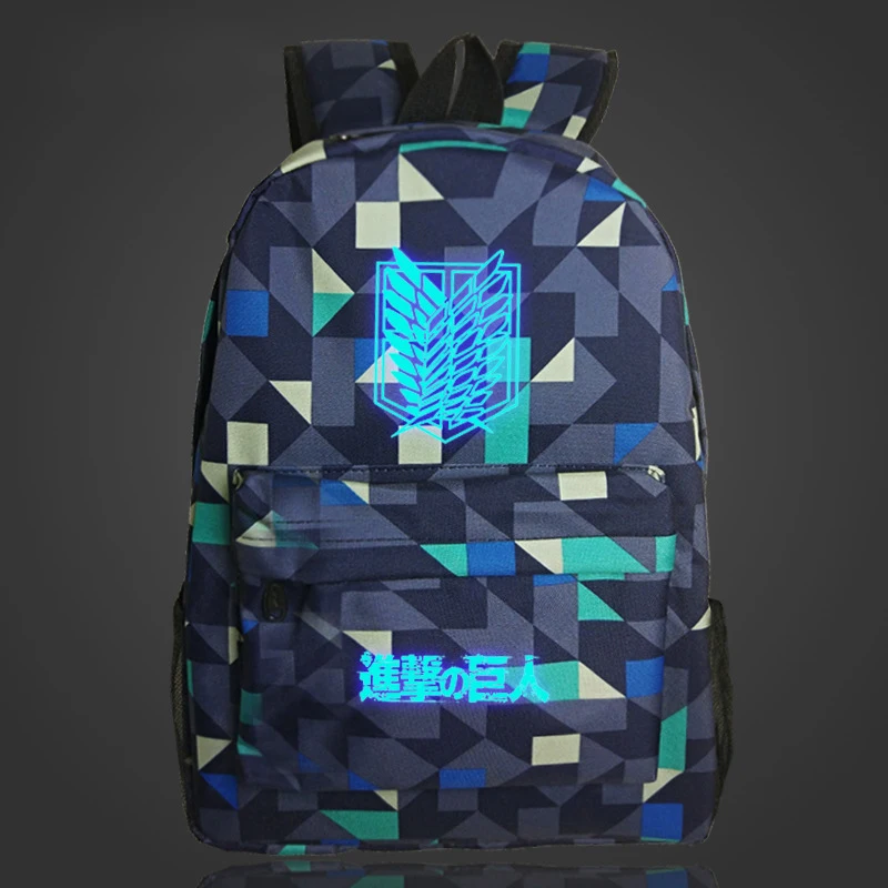 Cosplaylegend школьные сумки атака на титанов для подростков мужской рюкзак|attack on|attack on