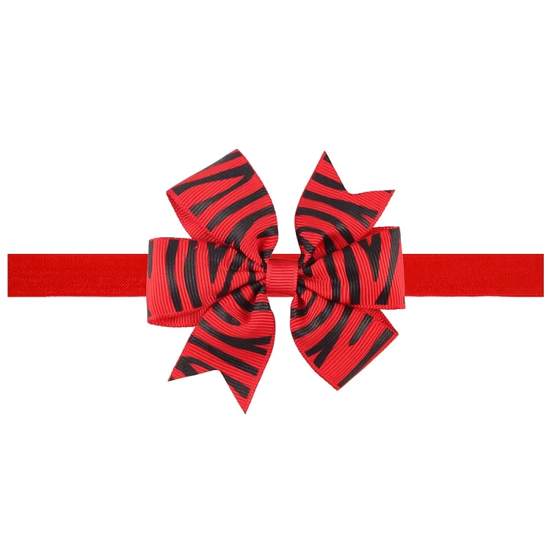 Детские эластичные ленты для волос банты маленьких девочек аксессуары обруч с