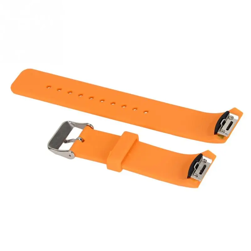 8 цветов Силиконовый ремешок для samsung Galaxy Шестерни S2 R720 R730 спортивные часы Браслет