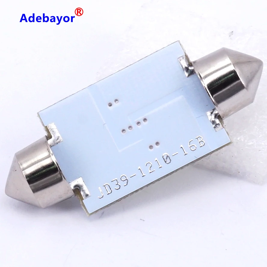 Светодиодный светильник 20X c10w 39 мм 16 SMD для автомобиля грузовика салона купольная