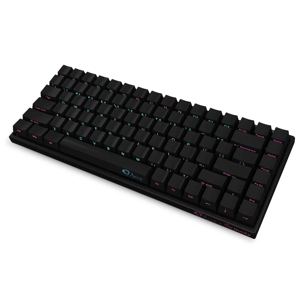 AKKO Ducky 3084 механическая клавиатура с Cherry MX Axis Проводная игровая 84 клавиши для
