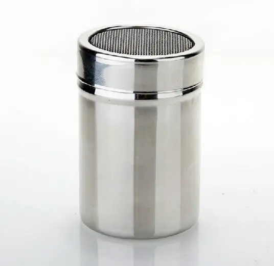 Нержавеющая сталь силовая бутылка бурый порох Кофе Бутылочки для приправ новый