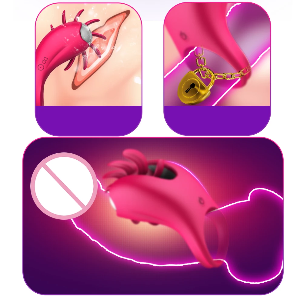 Вращение оральный язык лизание пениса вибрационное кольцо G-spot массаж вагины