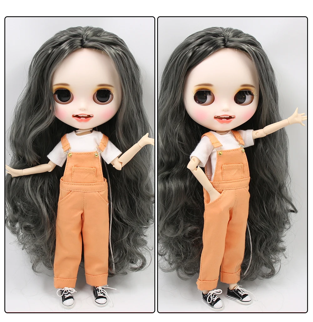 ICY factory шарнирная кукла blyth toy индивидуальные лицо с зубами белая кожа сустава тела пользовательские куклы 30 см