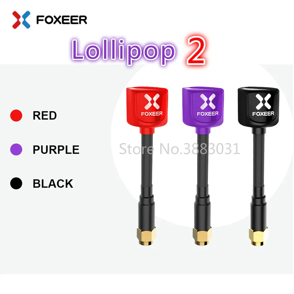 2 шт./лот Foxeer Lollipop 5 8G RHCP FPV антенна SMA RPSMA UFL прямая/антенна Angel MMCX для гоночного