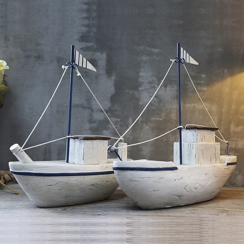 Большой парусник ремесло современный стиль украшения дома аксессуары мебель