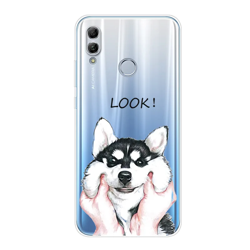Чехол 6 21 дюйма для Huawei Honor 10 Lite силиконовый мягкий чехол из ТПУ телефона Coque Honor10 |